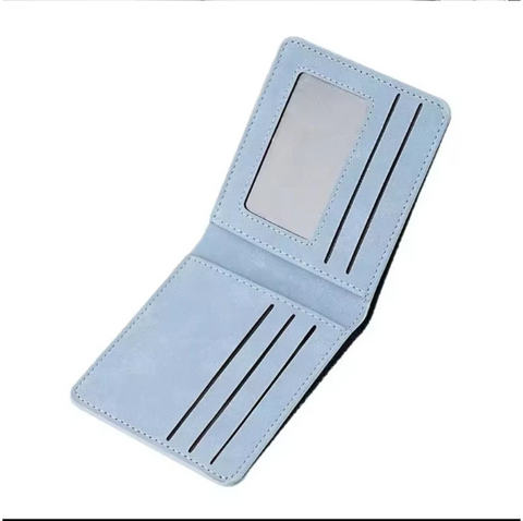 Slim Short Horizontal Wallet for Men | Minimalist Leather Card Holder