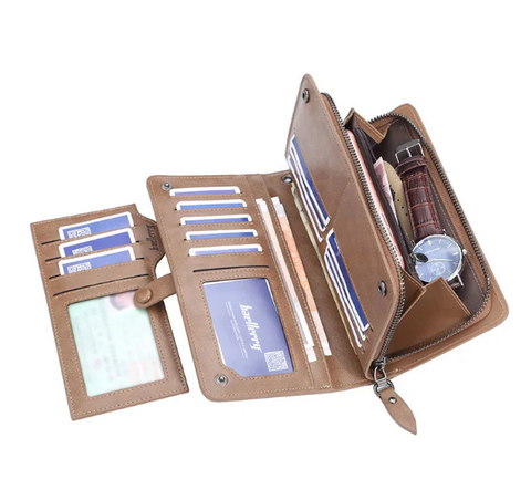 Baellery Long with Extra Cardholder Wallet Purse for Unisex