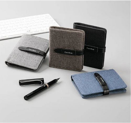CarrKen Brand Slim Nylon Cloth Wallet and Multicardholder for Men