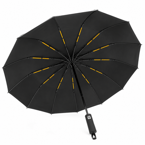 Premium Automatic Foldable Umbrella – Grey Compact Rain & Sun Protection Umbrella